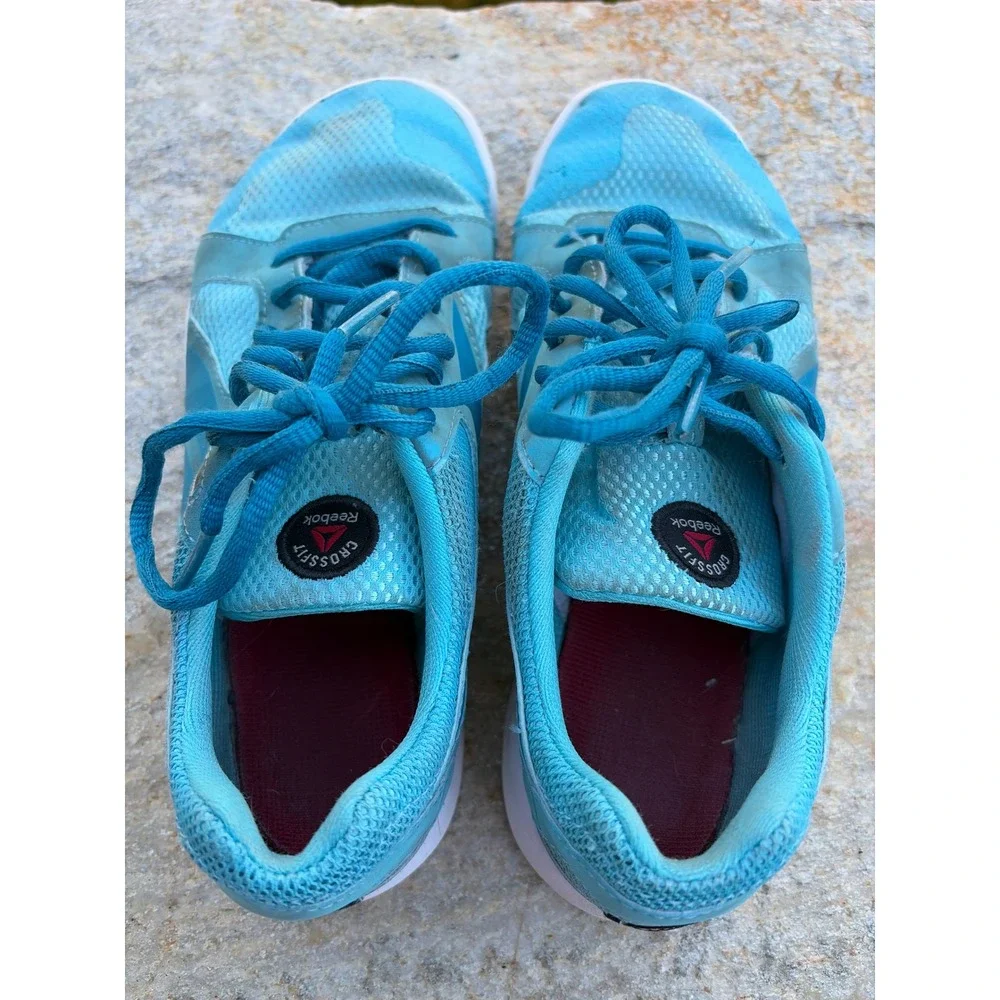 Reebok CrossFit U-Form Womens‎ Blue Training Shoes Sneakers J99806 Size 7